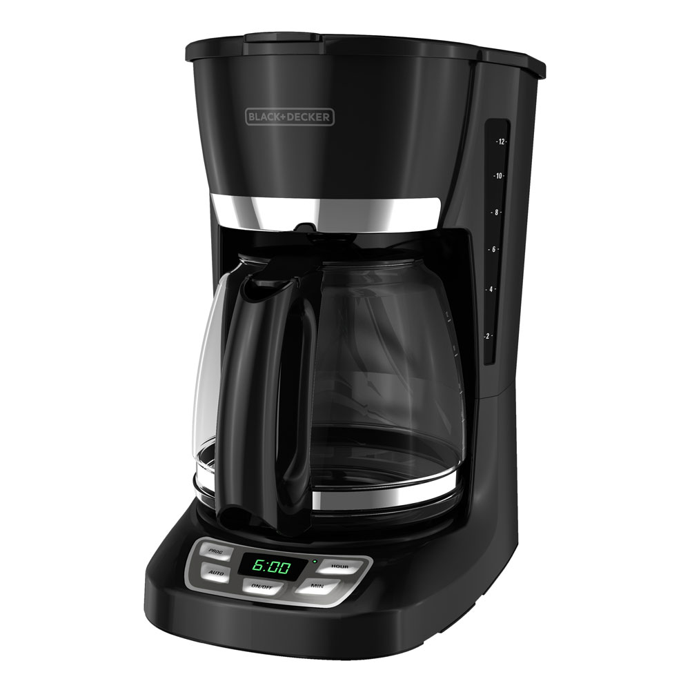 Black and decker coffee 2025 maker 12 cup programmable